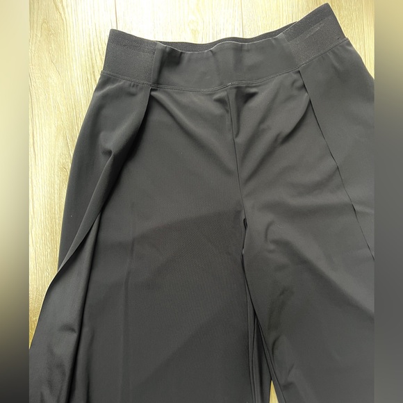 Athleta Cosmic Wrap Pants Black Size 12 - Picture 9 of 10